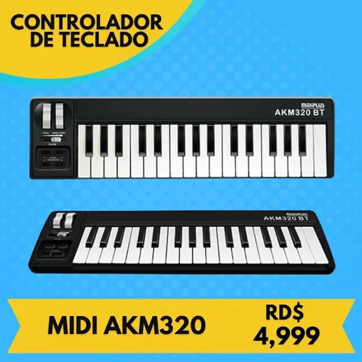 Corotos Controlador de teclado MIDI plus