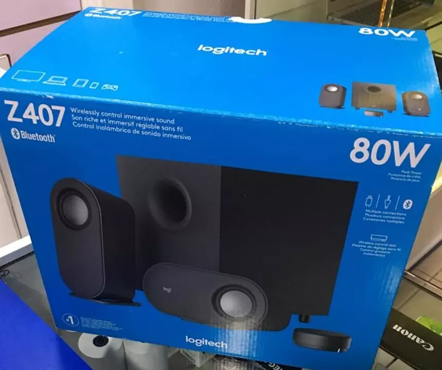 Bocinas Bluetooth para computadora Z407 con subwoofer