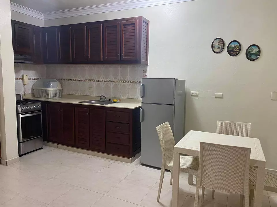 Corotos Alquiler Apartamento Amueblado de 1 Habitación, Zona Colonial