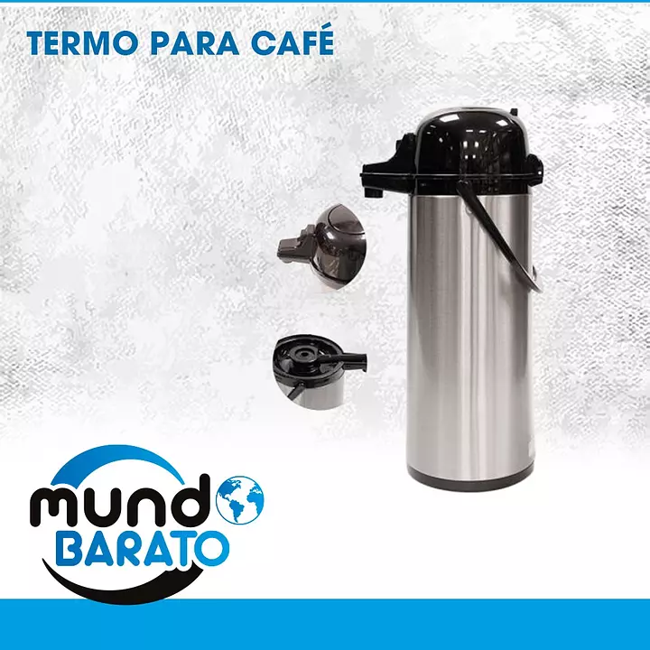 Termo Para Café Con Tapa De Acero Inoxidable - Onda Shop