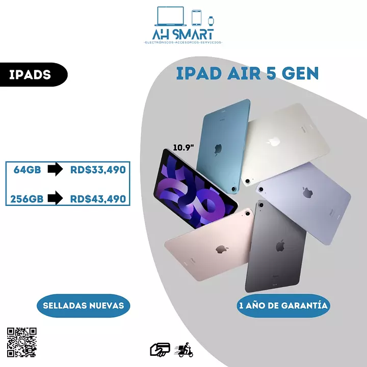 Corotos  Apple iPad Air 5 Gen 64GB 256GB Selladas Nuevas