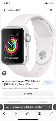 Apple watch 2025 serie 3 corotos