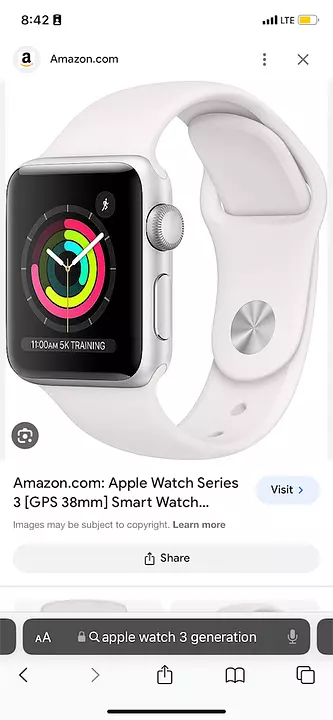 Cargador apple watch online serie 3