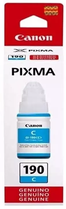 Botella de Tinta Canon GI 190 668C001AB Cyan Original