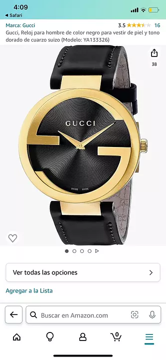 Reloj best sale original gucci