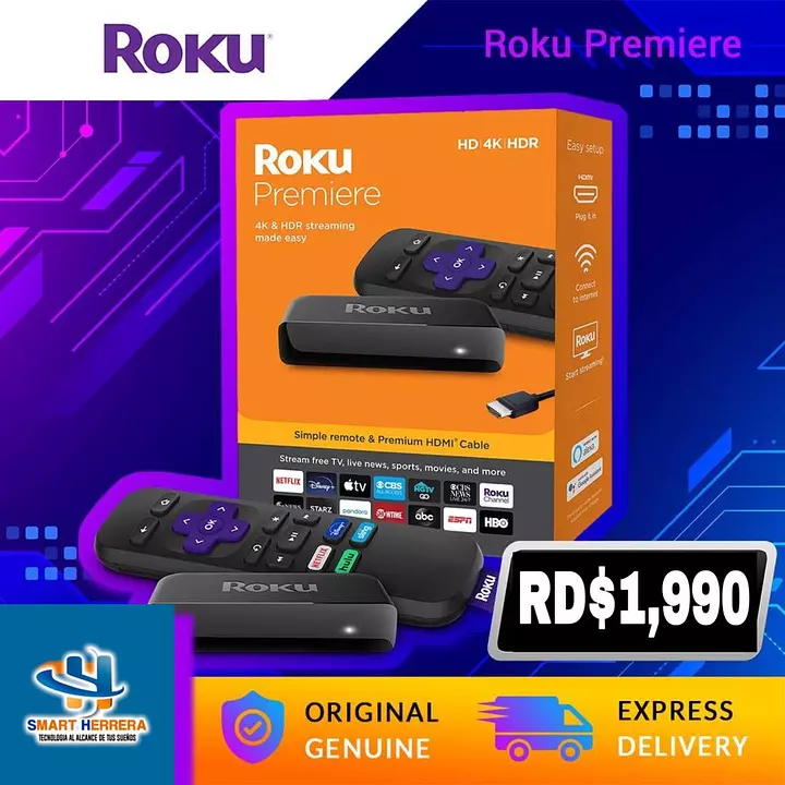 Roku Premiere 4k Convertidor De Smart Tv