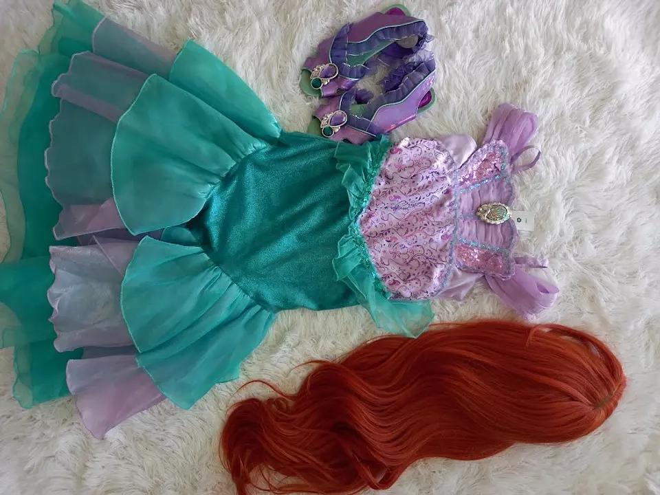 Vestido de ariel discount disney