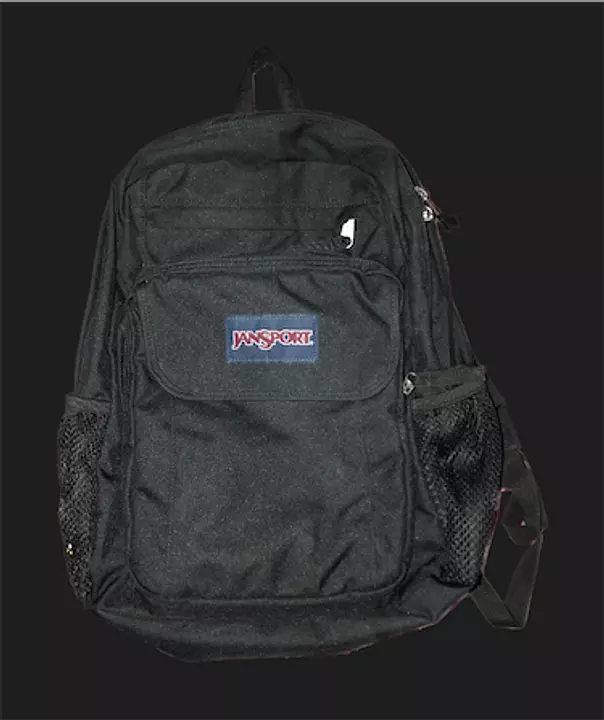 Mochila negra jansport hot sale