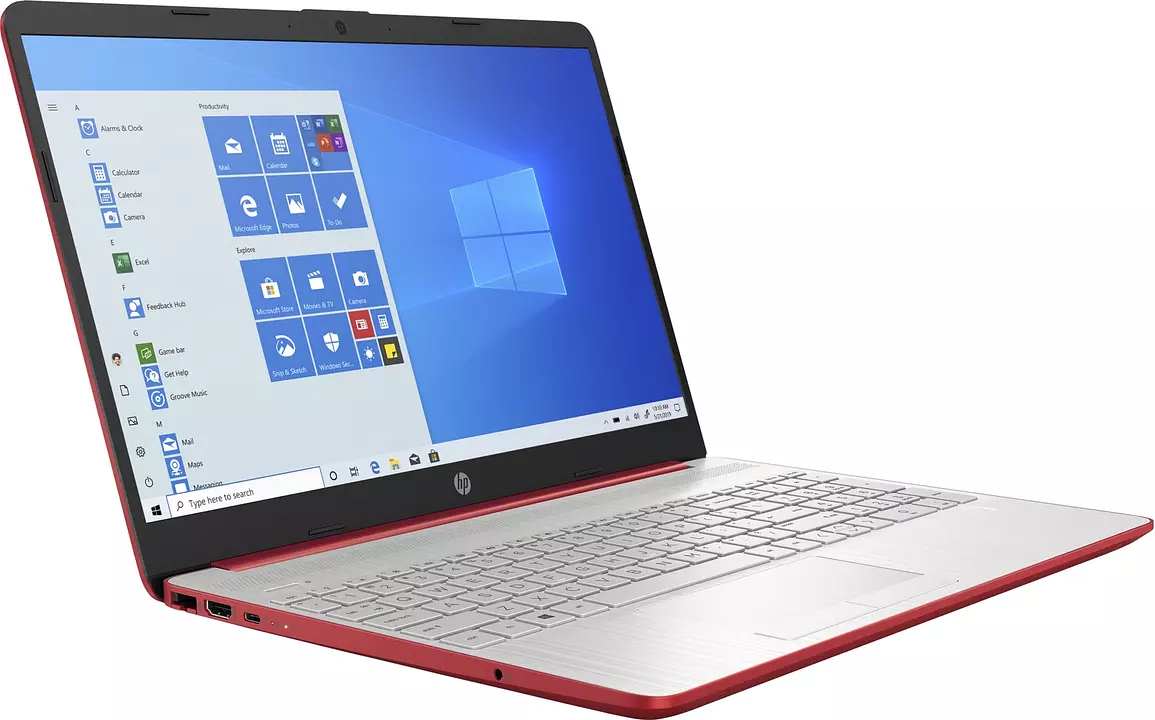 Laptop HP 15’’ Pentium - 4GB / 128 GB Laptop - Scarlet Red - Nueva de caja 