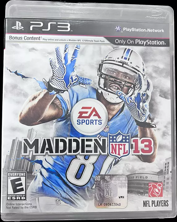 Madden NFL 13 PlayStation 3 