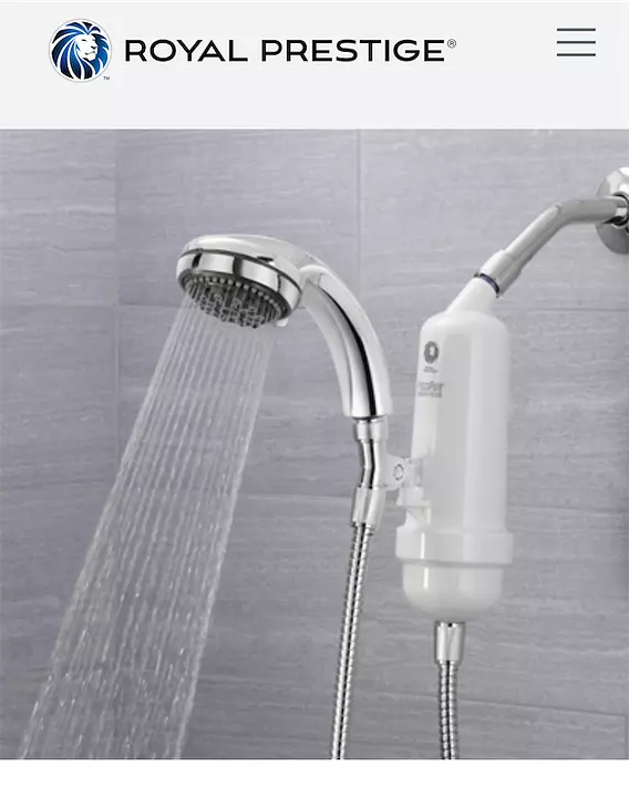 Filtro de agua para ducha Royal Prestige for Sale in Bloomingdale, IL -  OfferUp