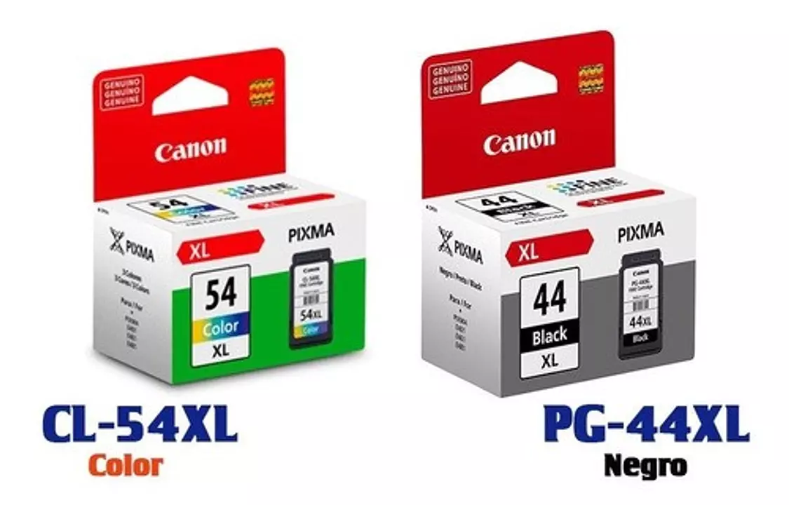 Corotos | CARTUCHO CANON ORIGINALES PG-44xl Y CL-54XL DE ALTO ...