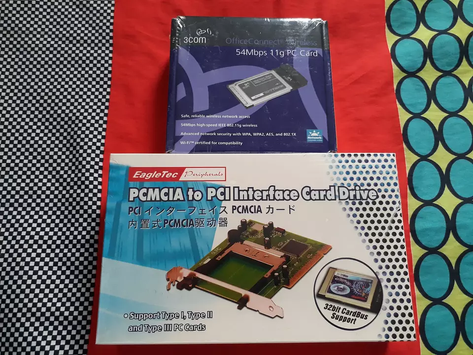 Carte WiFi PCMCIA Sweex - Compatible Box Fibre - Occasion Bon état - Modèles Avec Port PCMCIA