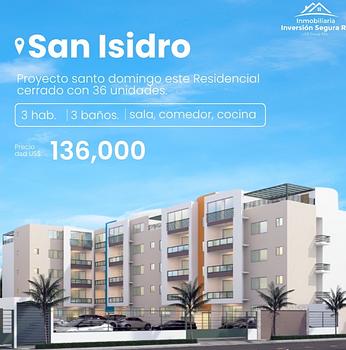 apartamentos - Apartamentos en San Isidro 