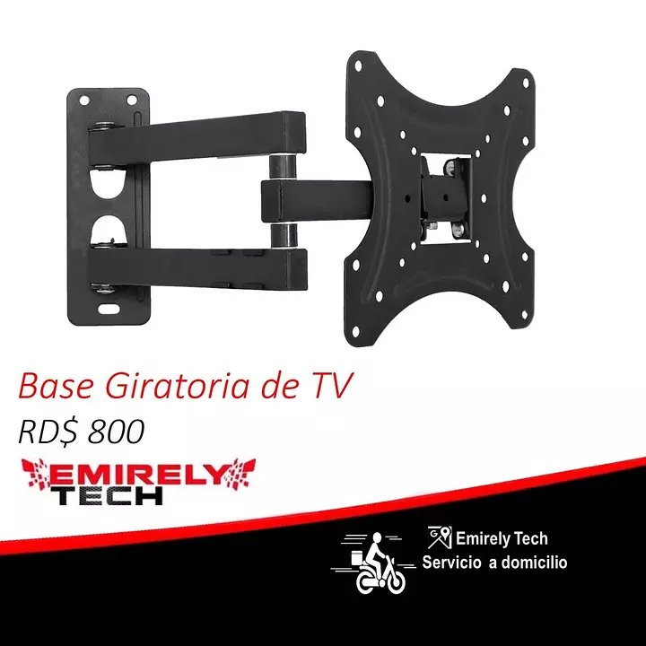 Corotos  Base Tv giratoria Soporte Pared De Televisión