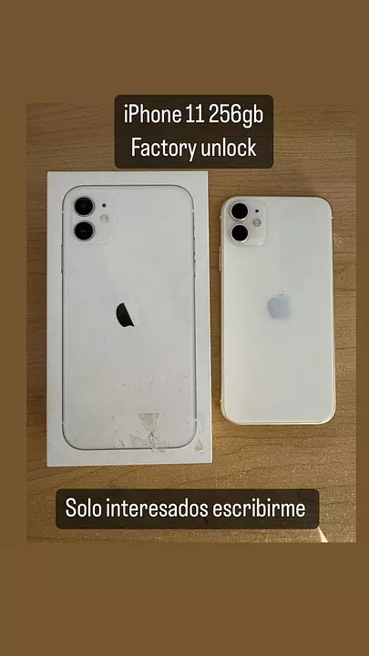 Corotos  Vendo iPhone 11 128GB Blanco Nuevo. Desbloqueado, Clean imei, RD$  22,995 NEG