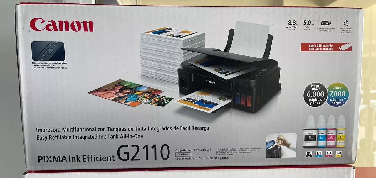 IMPRESORA CANON PIXMA G2110 MULTIFUNCIONAL USB