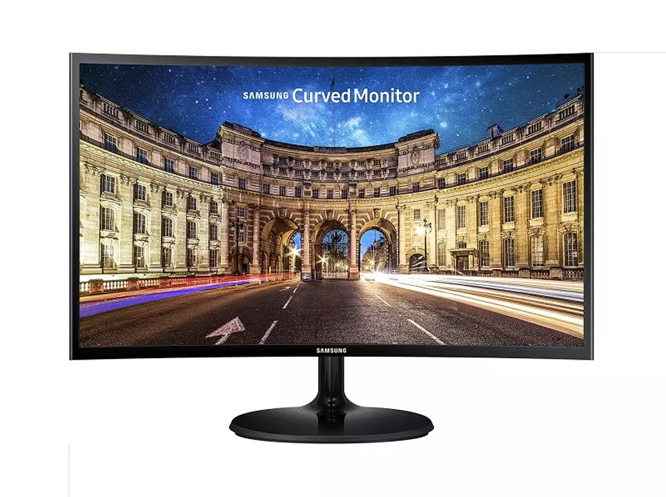 MONITOR SAMSUNG 24" CF390 CURVED LED.