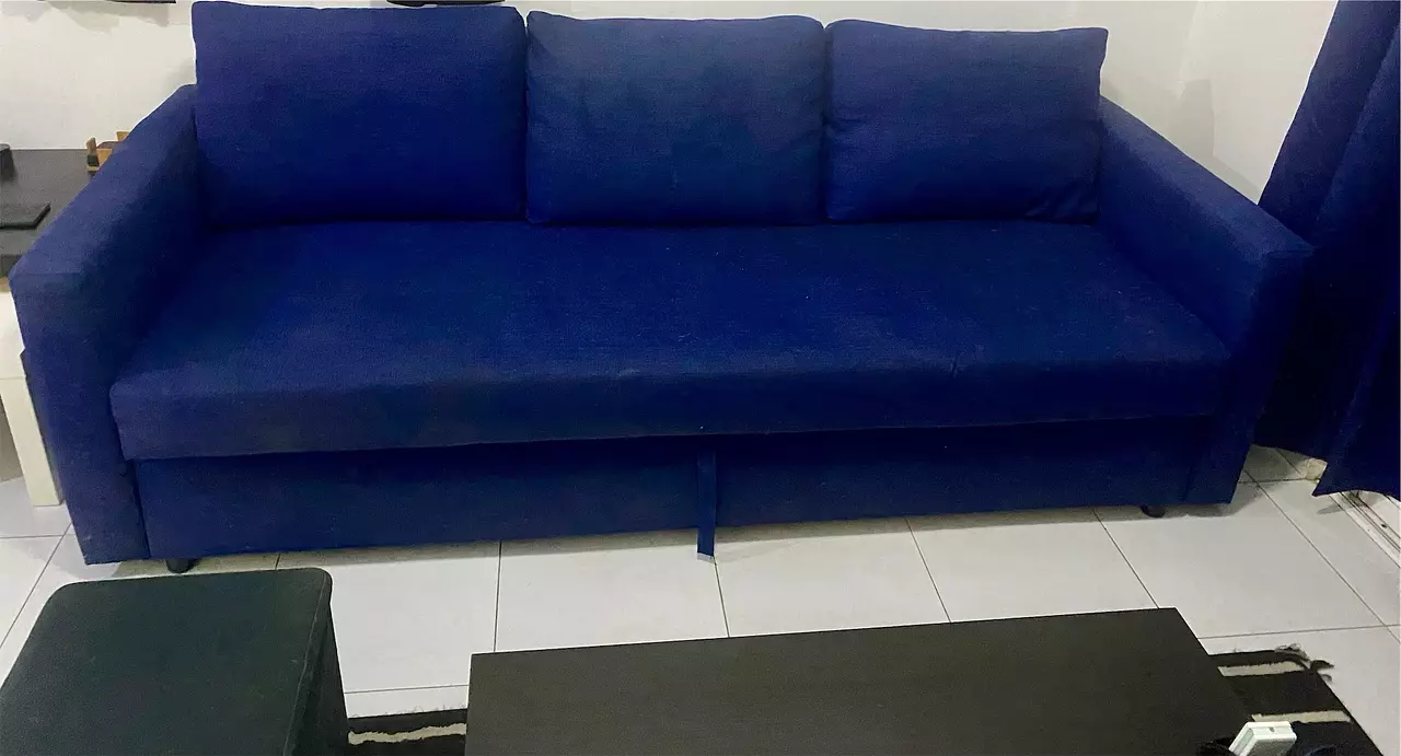 Corotos Sofá cama azul oscuro