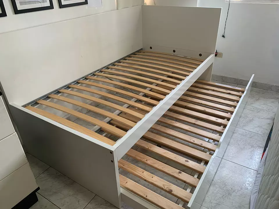 Corotos Cama IKEA LUROY twin con base extra FLAXA
