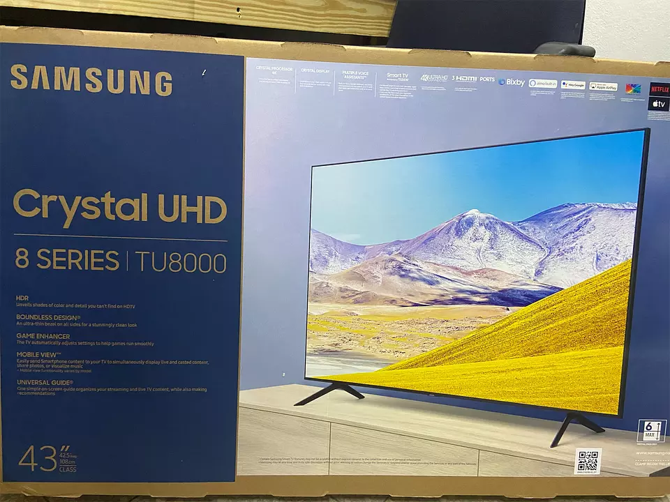 Corotos | Samsung 43 Pulgadas Crystal Uhd 4k TU8000