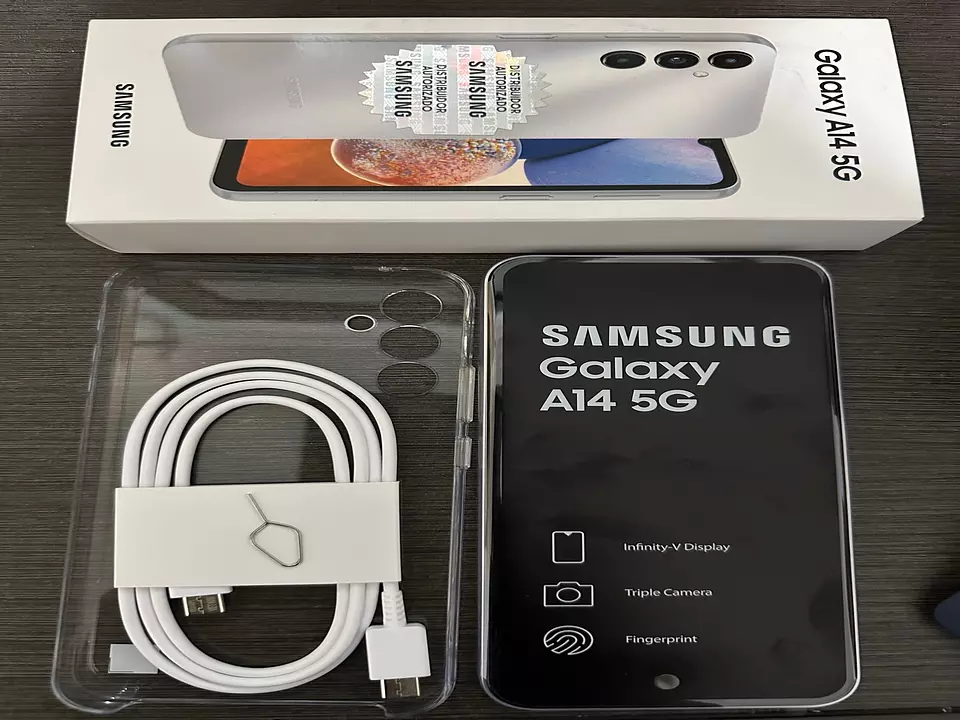 SAMSUNG Galaxy A14 5G Plata : : Electrónicos