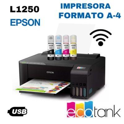 Impresora Epson L1250 Wifi Ecotank Color 33PPM-15PPM USB