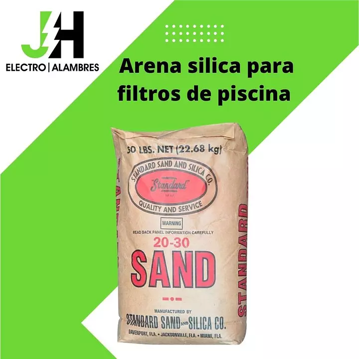 Arena Sílice Para Filtros x 50 Kg