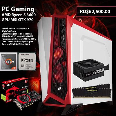 Ryzen 5 3600 hot sale gtx 970