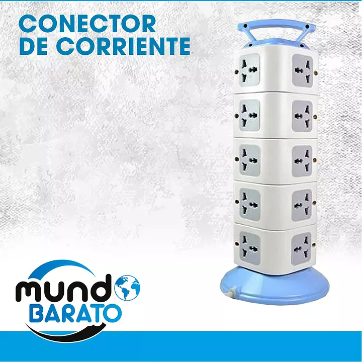 Corotos | Regleta Vertical Multitomas Multienchufe Enchufe Extension