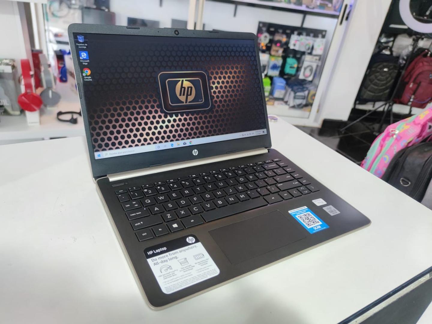 Corotos Laptop Hp Notebook 14 Core I3 10ma Gen 4gb Ram 128 Ssd 0823