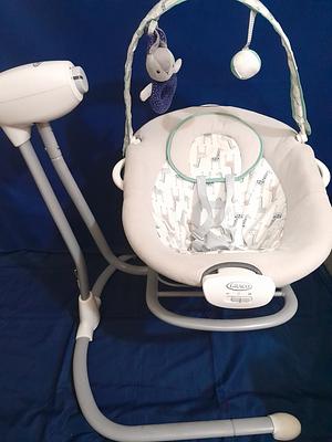 Columpio electrico cheap para bebe graco