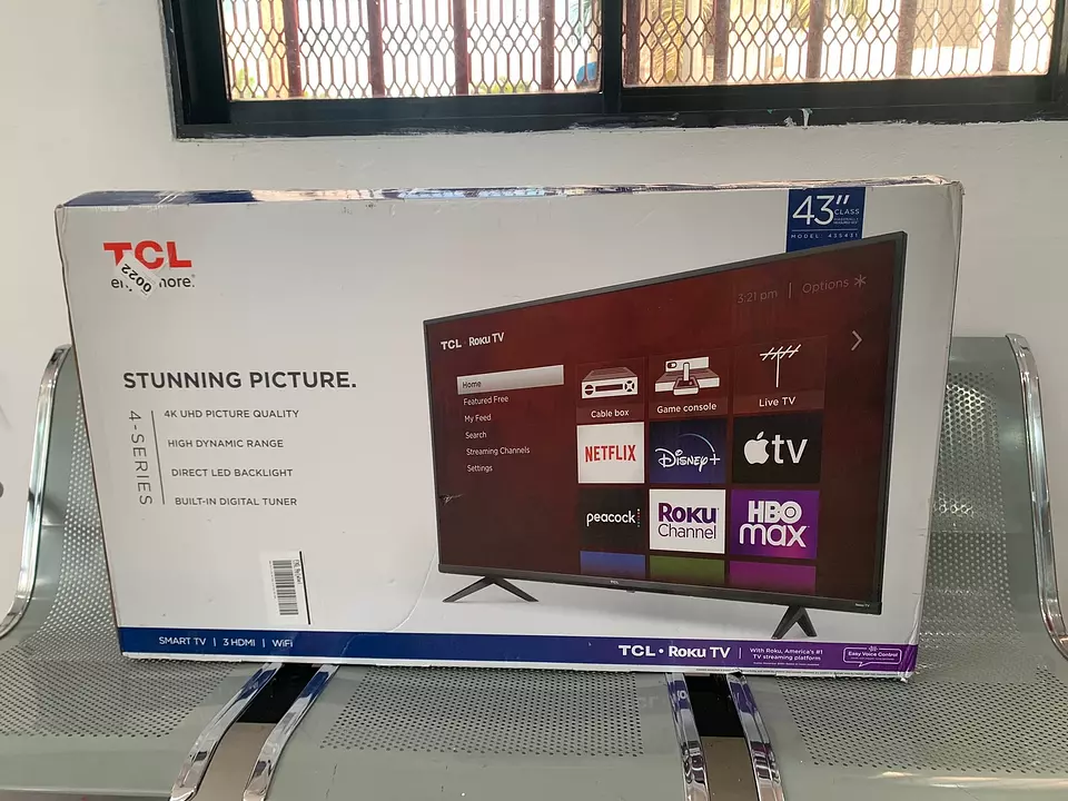 Corotos BLACK FRIDAY smart tv 43” pulgadas 4K TCL ROKU 2160HD SERIE 4