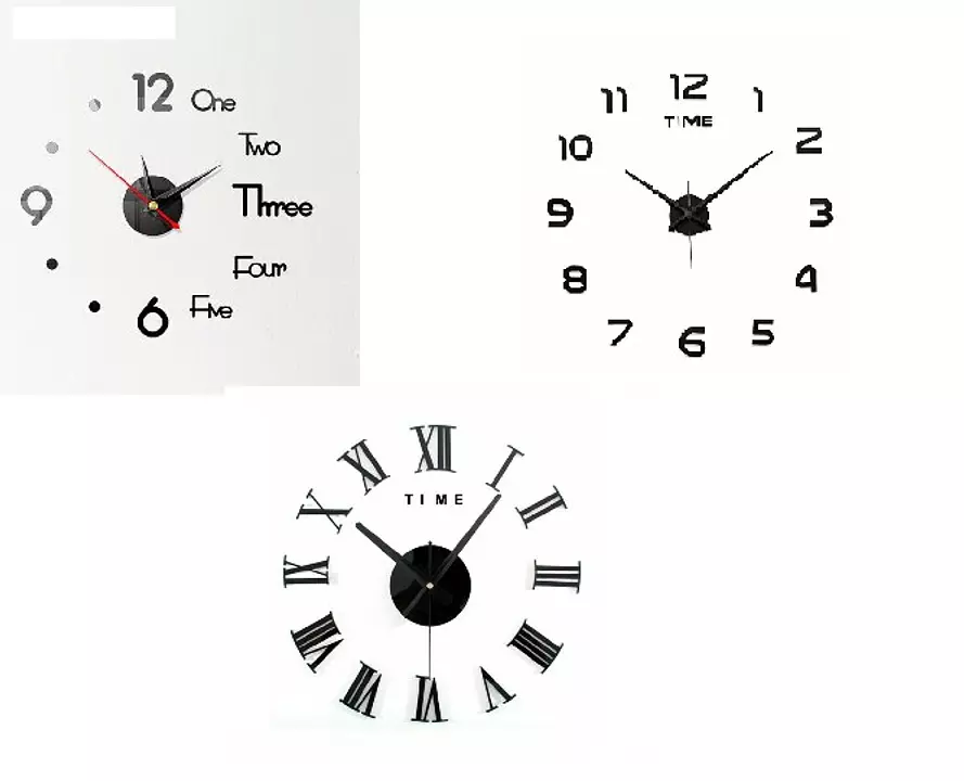 Reloj armable de discount pared