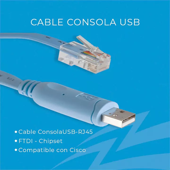 Cable de consola RJ-45 a USB 