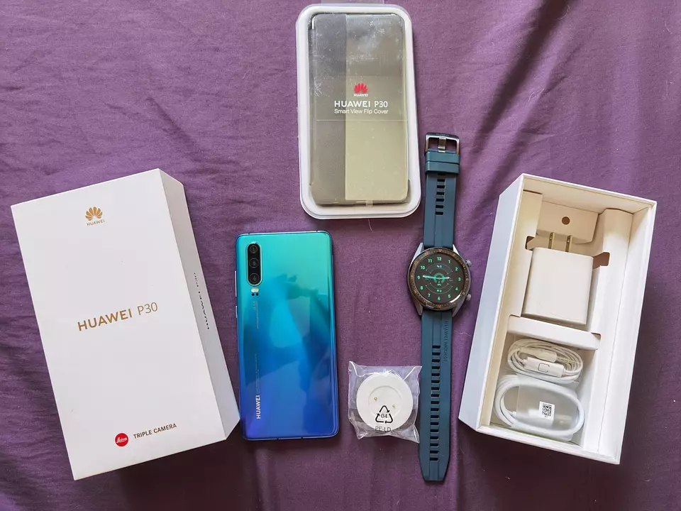 Huawei p30 best sale con reloj